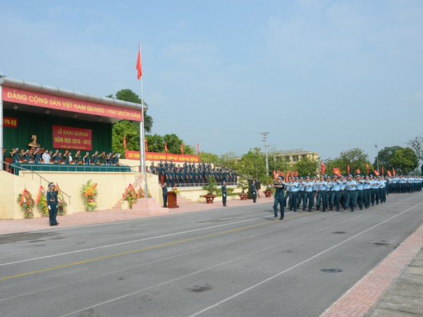 Học viện Phòng không-Không quân khai giảng năm học 2016-2017