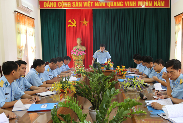 Cục Chính trị Quân chủng PK-KQ kiểm tra hoạt động CTĐ, CTCT tại Trung đoàn 64