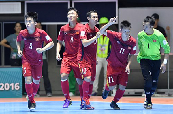 Việt Nam có chiến thắng lịch sử tại giải FIFA Futsal World Cup 2016