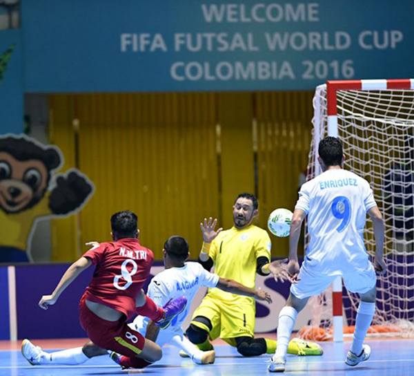 Việt Nam có chiến thắng lịch sử tại giải FIFA Futsal World Cup 2016