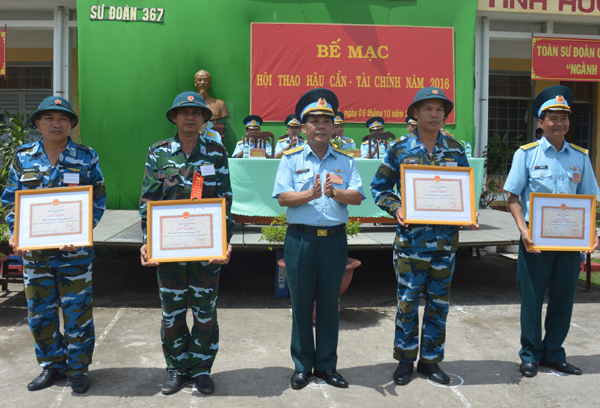 Sư đoàn 367 tổ chức Hội thao Hậu cần  - Tài chính năm 2016