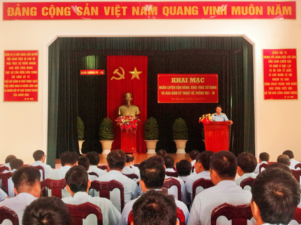 Quân chủng PK-KQ tổ chức huấn luyện vận hành, khai thác sử dụng và bảo đảm kỹ thuật Hệ thống VQ1-M cho các đơn vị phía Nam