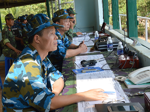 Diễn tập chiến thuật, bắn đạn thật lực lượng Phòng không ba thứ quân các đơn vị phía Nam, năm 2016