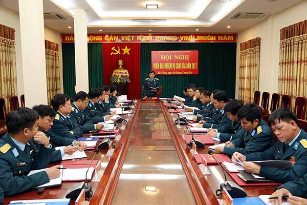 Đảng ủy Sư đoàn 365 tổ chức Hội nghị ra nghị quyết lãnh đạo nhiệm vụ năm 2017