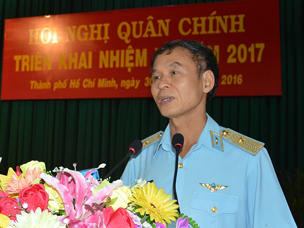 Sư đoàn Không quân 370 tổ chức Hội nghị quân chính triển khai nhiệm vụ năm 2017