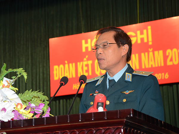 Học viện PK- KQ tổ chức Hội nghị đoàn kết quân dân năm 2016