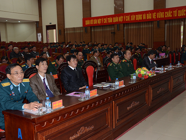 Học viện PK- KQ tổ chức Hội nghị đoàn kết quân dân năm 2016