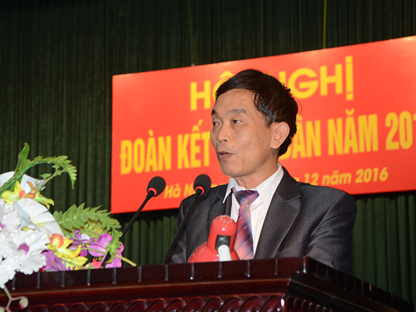 Học viện PK- KQ tổ chức Hội nghị đoàn kết quân dân năm 2016