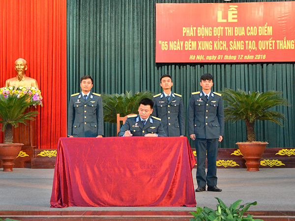Đoàn Cơ sở Tiểu đoàn 5 (Học viện PK-KQ) phát động đợt thi đua cao điểm