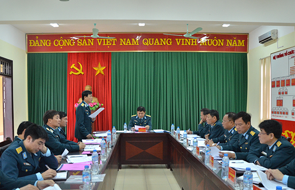 Đảng ủy Sư đoàn 371 và Đảng ủy Lữ đoàn 918 tổ chức Hội nghị ra nghị quyết lãnh đạo thực hiện nhiệm vụ năm 2017