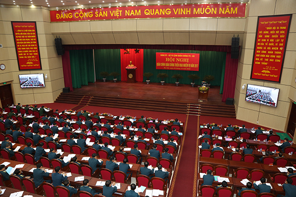 Quân chủng PK-KQ tổ chức Hội nghị quân chính triển khai nhiệm vụ năm 2017