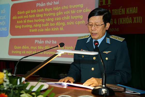 Hội nghị cán bộ chủ chốt học tập, quán triệt và triển khai thực hiện Nghị quyết Hội nghị Trung ương 4 ( khóa XII )