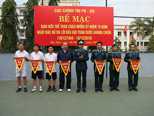 Bế mạc Giao hữu Thể thao Cục Chính trị