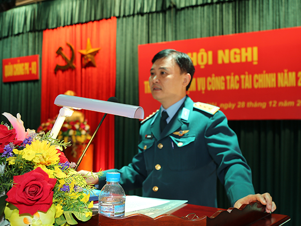Quân chủng PK-KQ tổ chức Hội nghị triển khai nhiệm vụ công tác Tài chính năm 2017
