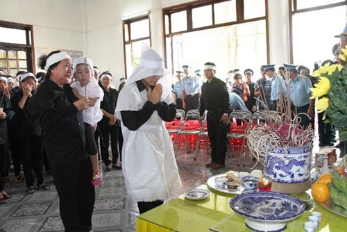 Tổ chức trang trọng Lễ tang đồng chí Đại tá Trần Quang Khải