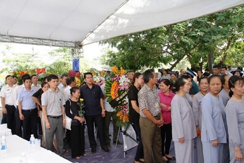 Tổ chức trang trọng Lễ tang đồng chí Đại tá Trần Quang Khải