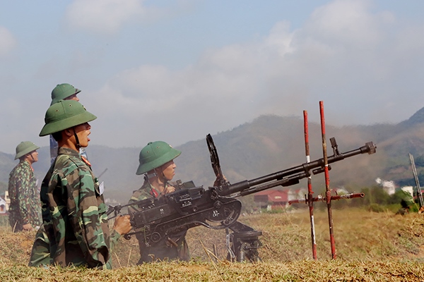 Khai mạc Diễn tập chiến thuật, bắn đạn thật lực lượng Phòng không lục quân  khu vực phía Bắc năm 2018
