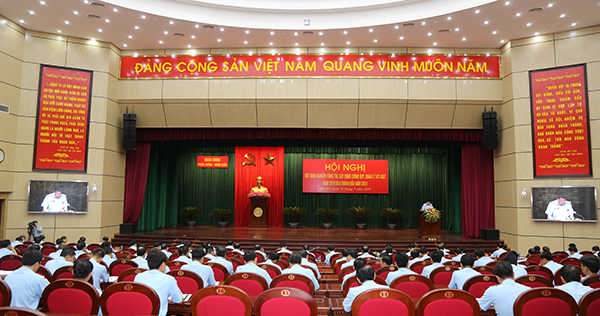 Quân chủng Phòng không - Không quân tổ chức Hội nghị rút kinh nghiệm công tác xây dựng chính quy, quản lý kỷ luật năm 2018 và 6 tháng đầu năm 2019