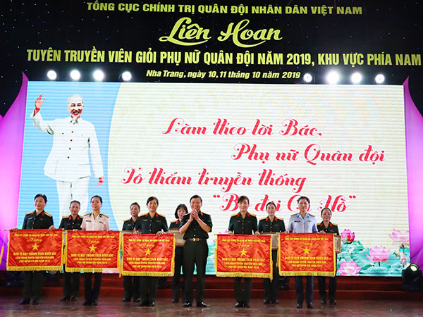 Liên hoan tuyên truyền viên giỏi Phụ nữ Quân đội năm 2019 khu vực  phía Nam