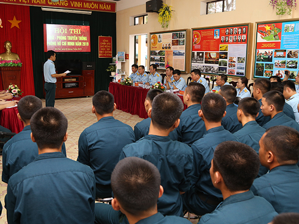 Quân chủng PK-KQ khai mạc Hội thi Nhà - Phòng truyền thống, Phòng Hồ Chí Minh năm 2019