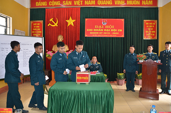 Sư đoàn 361 tổ chức Đại hội Chi đoàn điểm nhiệm kỳ 2019-2022