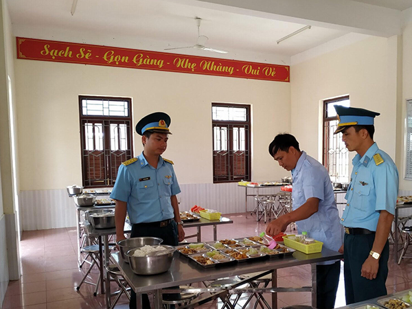 Trung đoàn 591 bảo đảm tốt hậu cần cho huấn luyện chiến sĩ mới