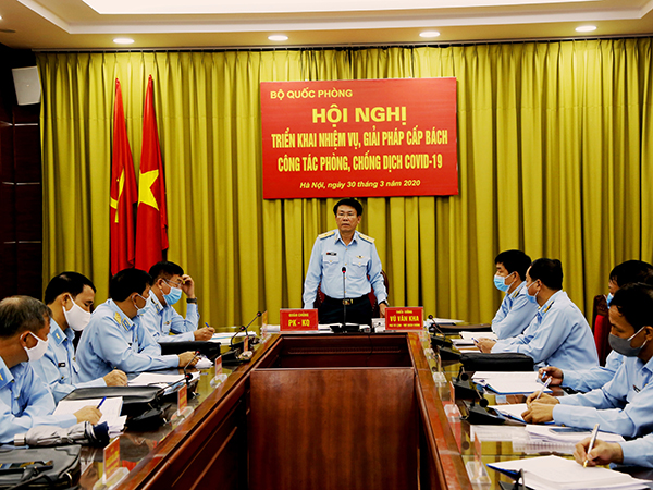 Bộ Quốc phòng triển khai nhiệm vụ, giải pháp cấp bách công tác phòng, chống dịch Covid-19