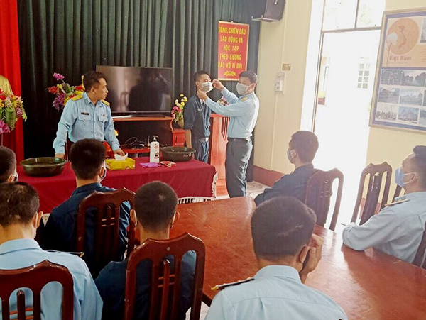 Trạm Ra đa 28 chủ động phòng, chống dịch Covid-19