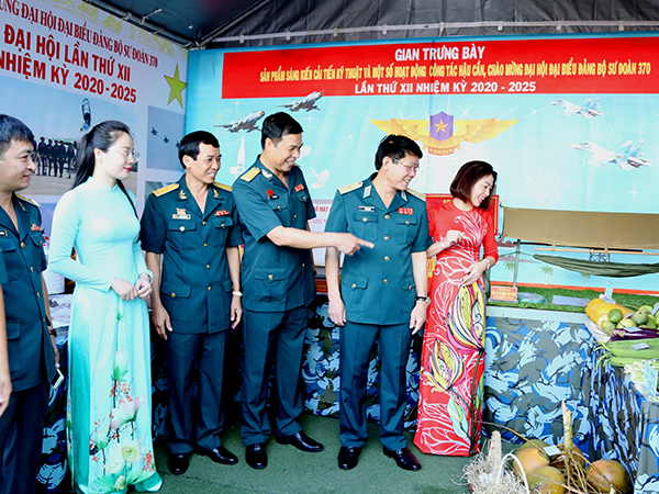 Đảng bộ Sư đoàn 370 tổ chức thành công Đại hội đại biểu lần thứ XII nhiệm kỳ 2020-2025