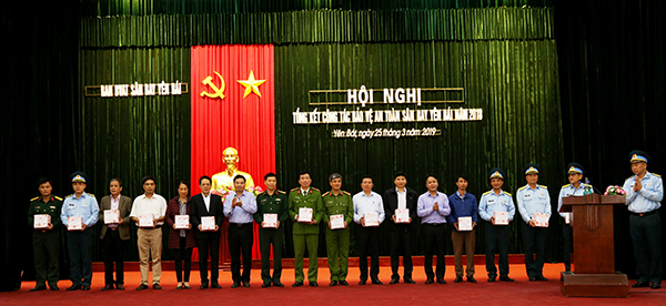 Tổng kết công tác bảo vệ an toàn Sân bay Yên Bái năm 2018