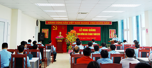 Viện Y học Phòng không - Không quân khai giảng lớp tập huấn định hướng Bác sĩ Hàng y năm 2019