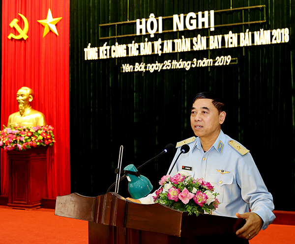 Tổng kết công tác bảo vệ an toàn Sân bay Yên Bái năm 2018