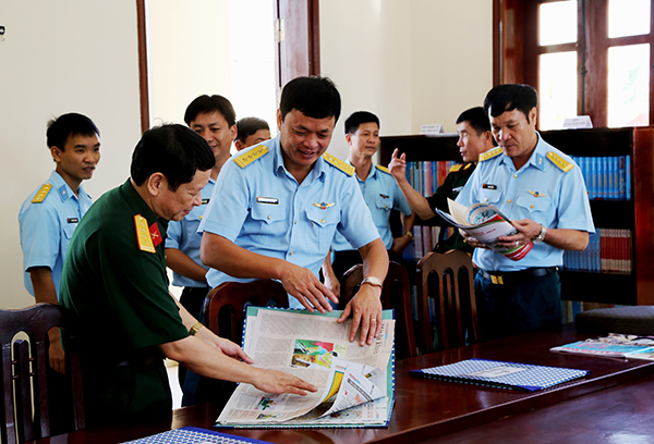 Bộ Quốc phòng kiểm tra, khảo sát việc thực hiện Thông tư 104 tại Quân chủng