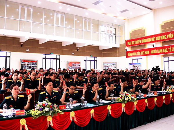 Đảng bộ Nhà máy Z119  tổ chức Đại hội nhiệm kỳ 2020-2025