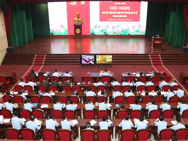 bo-quoc-phong-to-chuc-hoi-nghi-quan-triet-trien-khai-phong-trao-“binh-dan-hoc-vu-so”