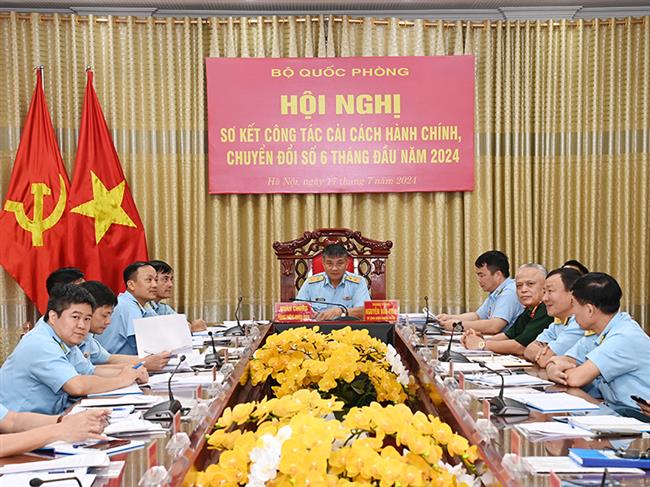 bo-quoc-phong-so-ket-cong-tac-cai-cach-hanh-chinh-chuyen-doi-so-6-thang-dau-nam-2024
