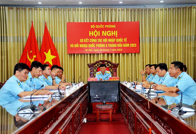 bo-quoc-phong-so-ket-cong-tac-hoi-nhap-quoc-te-va-doi-ngoai-quoc-phong-6-thang-dau-nam-2023