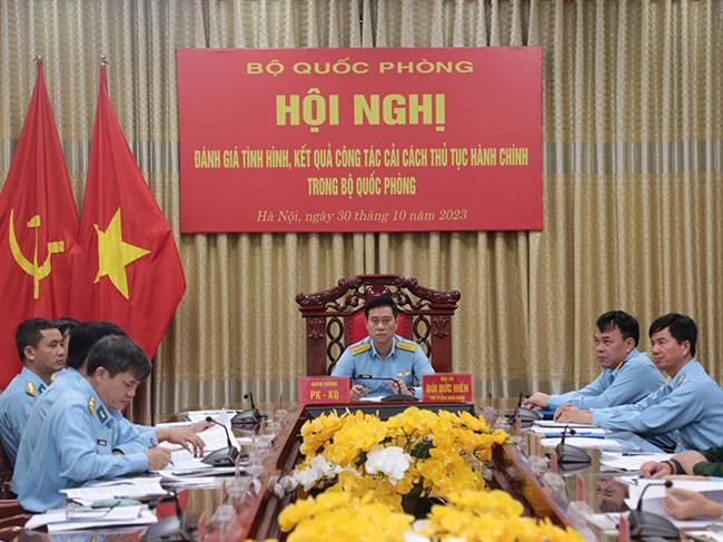 bo-quoc-phong-to-chuc-hoi-nghi-danh-gia-tinh-hinh-ket-qua-cong-tac-cai-cach-thu-tuc-hanh-chinh