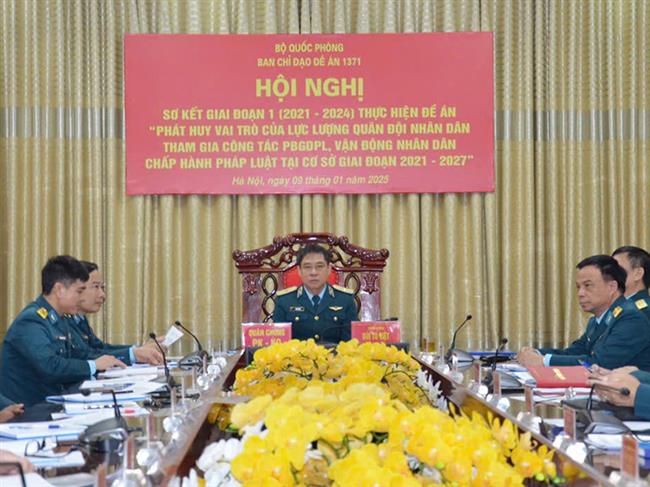bo-quoc-phong-to-chuc-hoi-nghi-so-ket-giai-doan-1-thuc-hien-de-an-1371