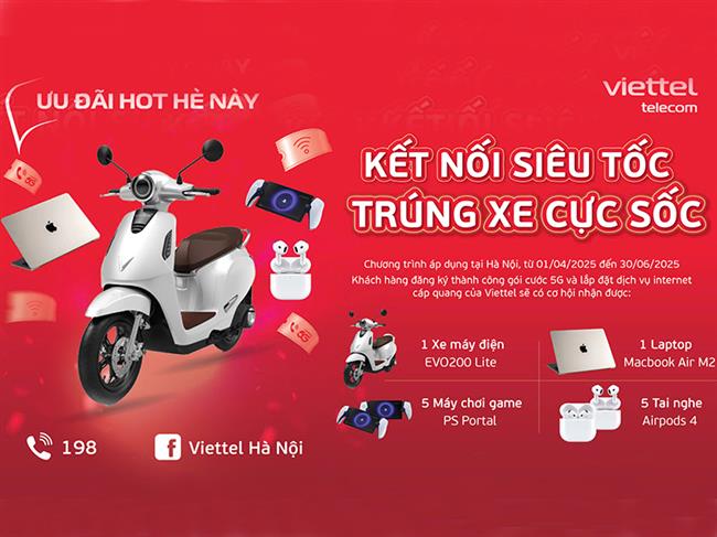 co-hoi-trung-xe-may-dien-vinfast-cho-khach-hang-dang-ky-dich-vu-cua-viettel-tren-dia-ban-ha-noi