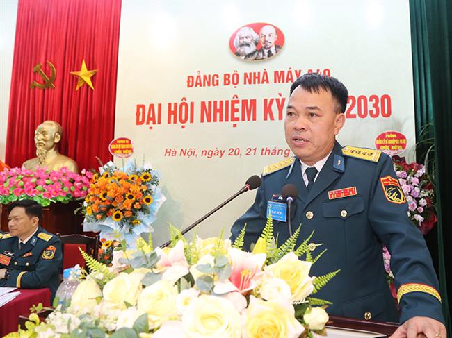 dang-bo-nha-may-a40-to-chuc-dai-hoi-nhiem-ky-2025-2030