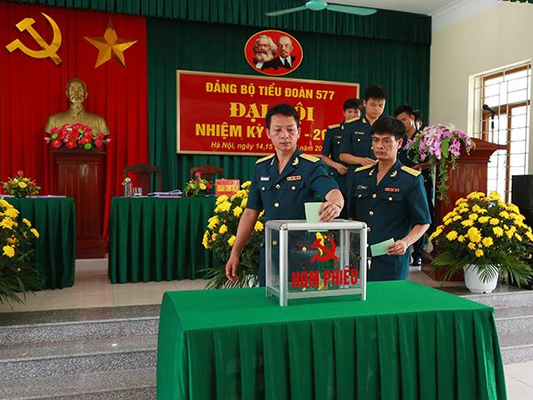 dang-bo-tieu-doan-van-tai-577-to-chuc-dai-hoi-nhiem-ky-2020-2025