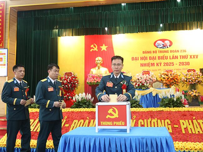 dang-bo-trung-doan-236-to-chuc-thanh-cong-dai-hoi-dai-bieu-dang-bo-nhiem-ky-2025-2030