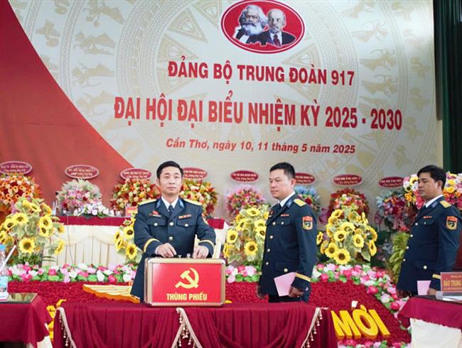 dang-bo-trung-doan-917-to-chuc-thanh-cong-dai-hoi-dai-bieu-nhiem-ky-2025-2030