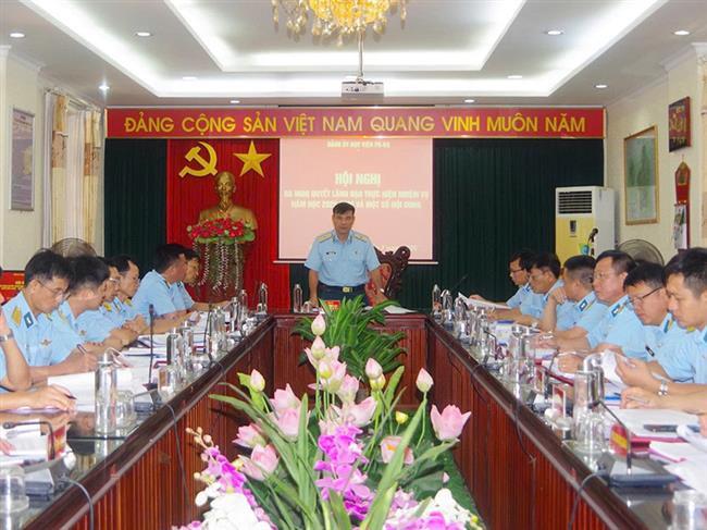 dang-uy-hoc-vien-phong-khong-khong-quan-ra-nghi-quyet-lanh-dao-nhiem-vu-nam-hoc-2025-2026