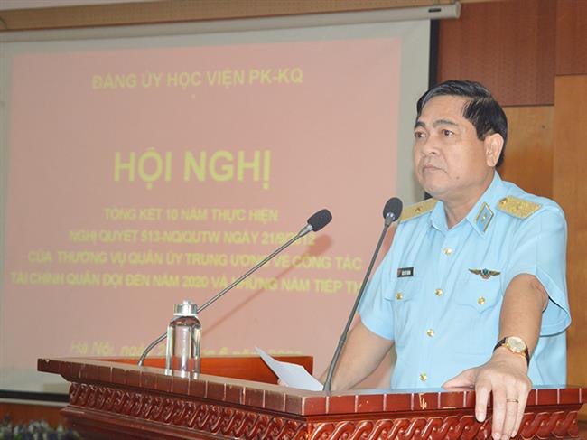 dang-uy-hoc-vien-phong-khong-khong-quan-tong-ket-10-nam-thuc-hien-nghi-quyet-513-cua-quan-uy-trung-uong