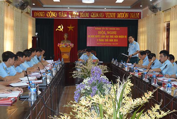 dang-uy-su-doan-363-ra-nghi-quyet-lanh-dao-thuc-hien-nhiem-vu-6-thang-cuoi-nam-2018