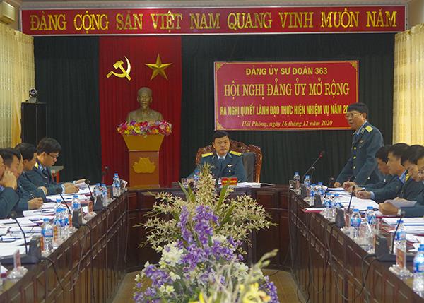 dang-uy-su-doan-363-to-chuc-hoi-nghi-ra-nghi-quyet-lanh-dao-thuc-hien-nhiem-vu-nam-2021