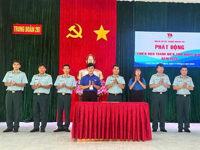 doan-co-so-trung-doan-261-phat-dong-“chien-dich-thanh-nien-tinh-nguyen-he”-nam-2026