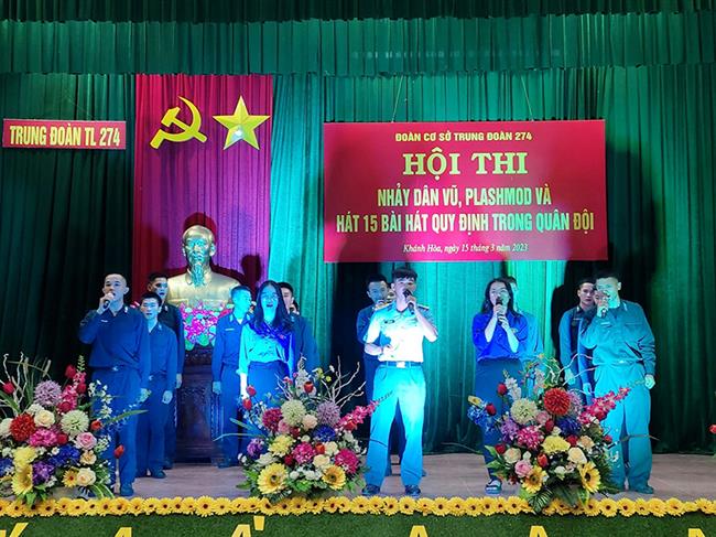 doan-co-so-trung-doan-274-to-chuc-hoi-thi-nhay-dan-vu-flashmod-va-hat-15-bai-hat-quy-dinh-trong-quan-doi-nhan-dan-viet-nam